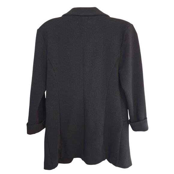 Maurices 8P Women's Blazer Black Suit Coat Petite Size Small S Jacket - Picture 5 of 6